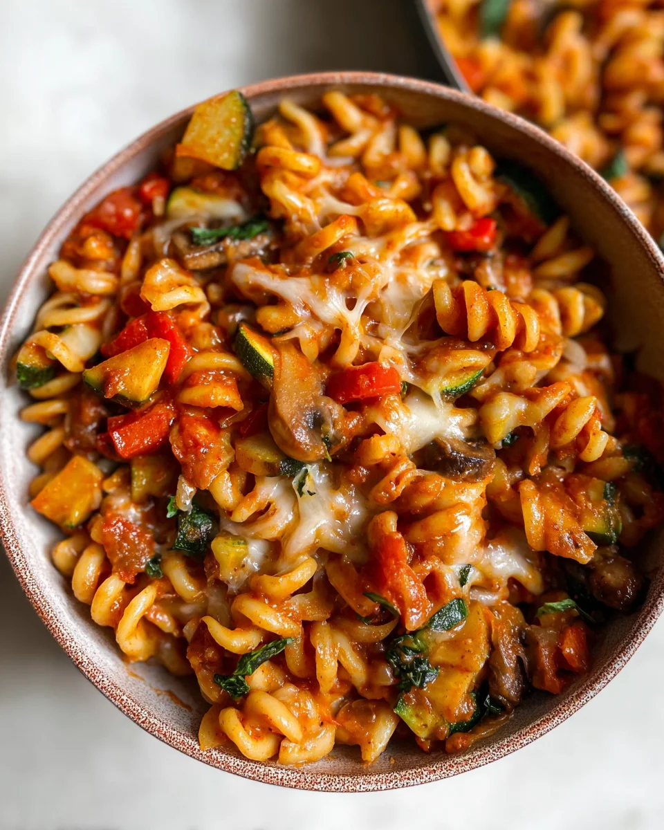 One-Pot Veggie Pasta