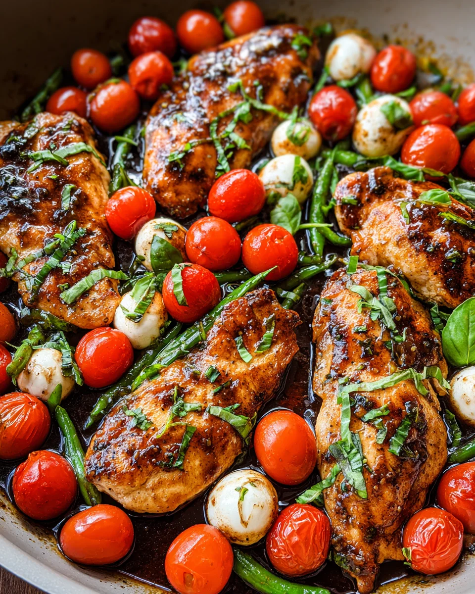 One Pan Balsamic Chicken