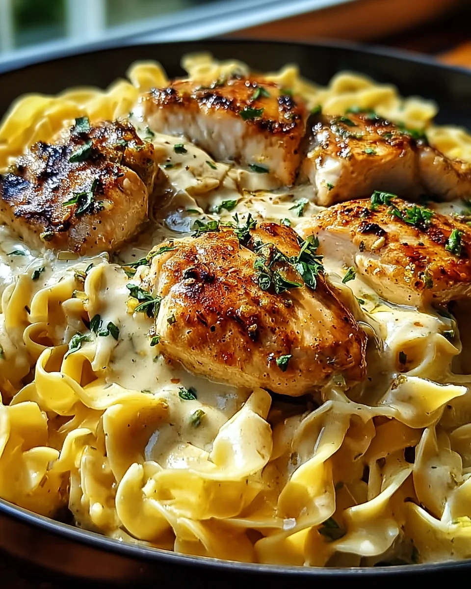One Pan Chicken Noodles
