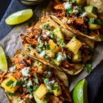 One Pan Chicken & Pineapple Tacos 21 One Pan Chicken & Pineapple Tacos