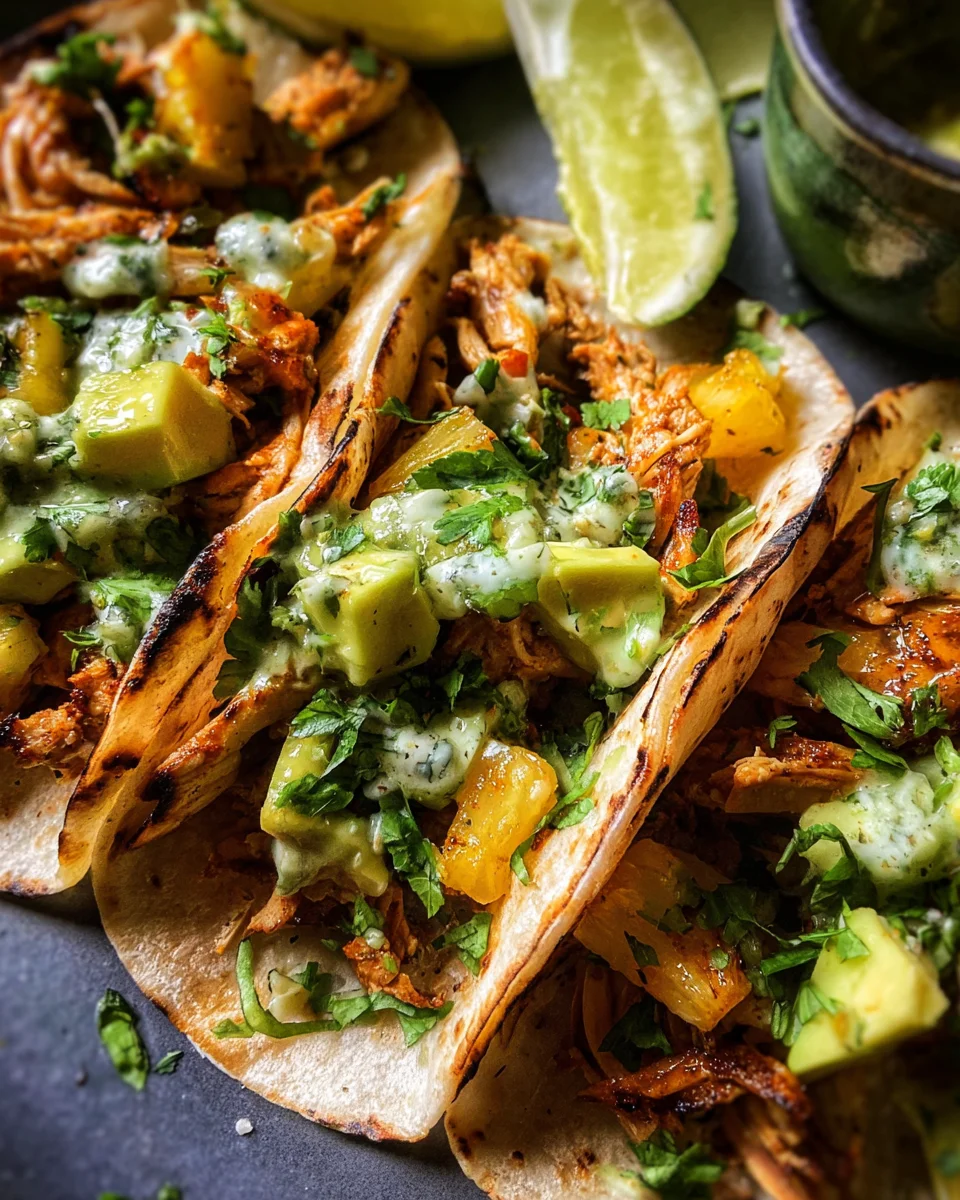 One Pan Chicken & Pineapple Tacos 19 One