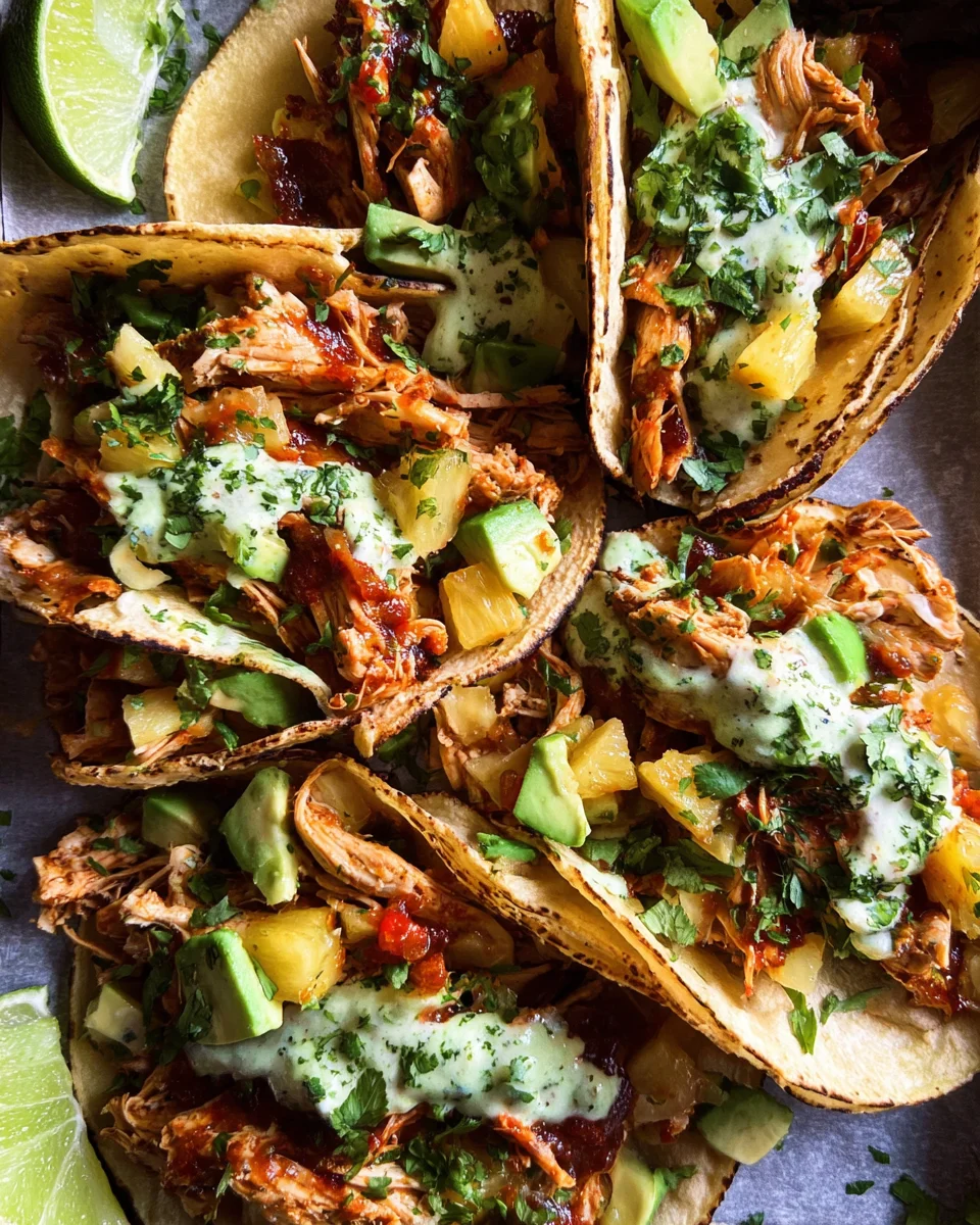 One Pan Chicken & Pineapple Tacos 20 One