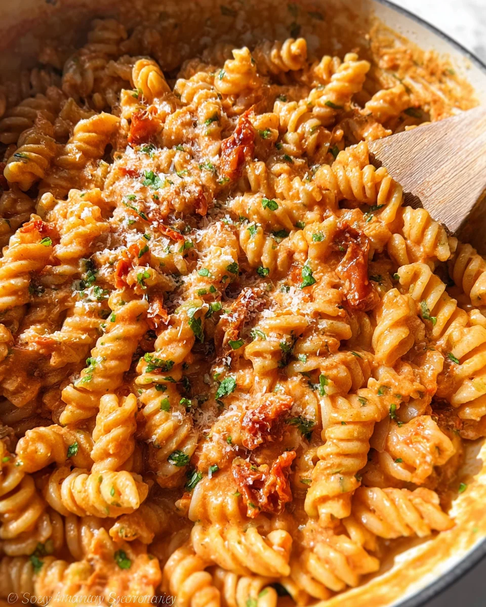 One Pot Creamy Tomato Pasta