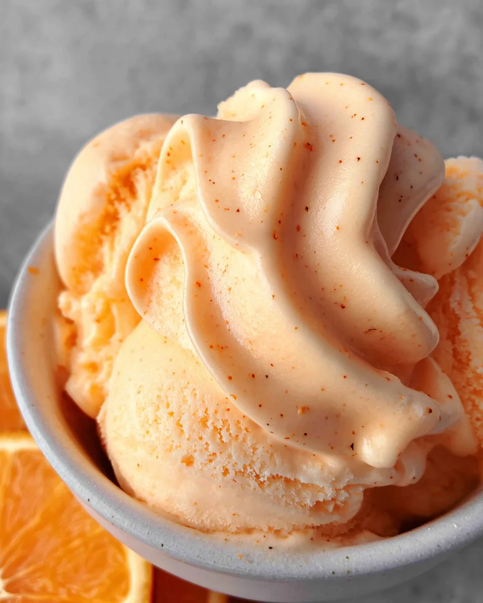 Orange Ice Cream