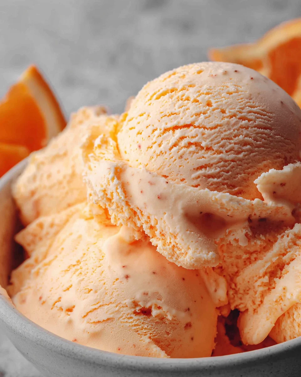 Orange Ice Cream 18 Orange