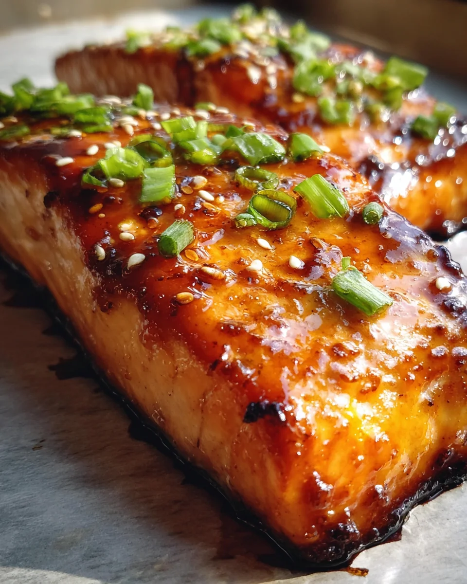 Orange Teriyaki Salmon