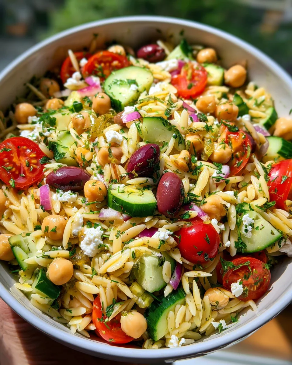 Orzo Pasta Salad