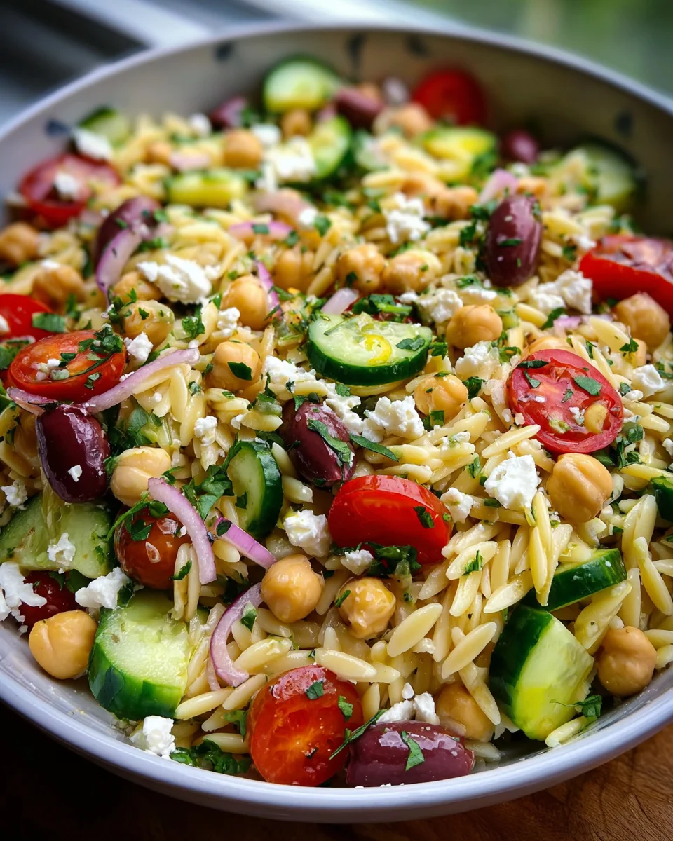 Orzo Pasta Salad 18 Orzo