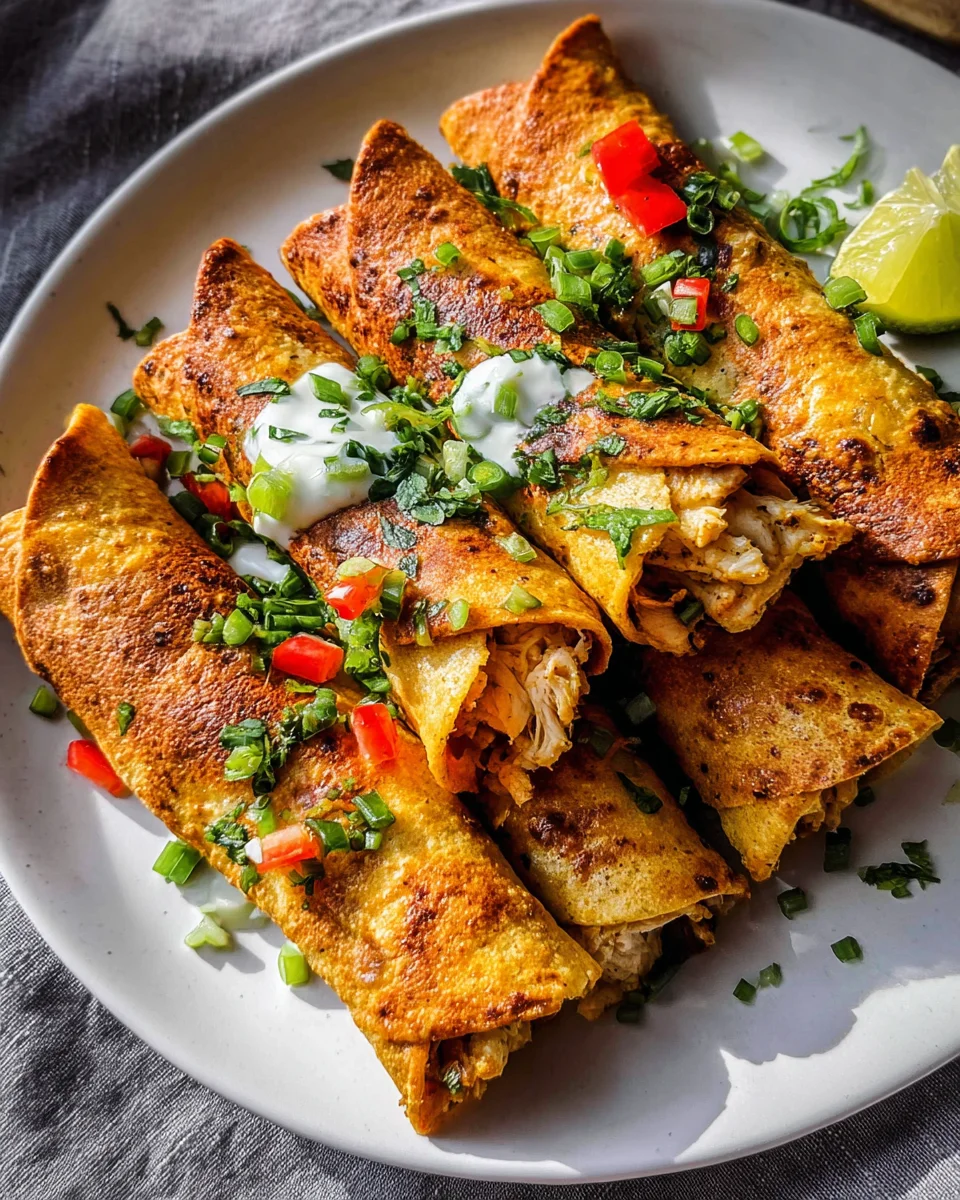 Oven Baked Chicken Taquitos Recipe 33 Oven