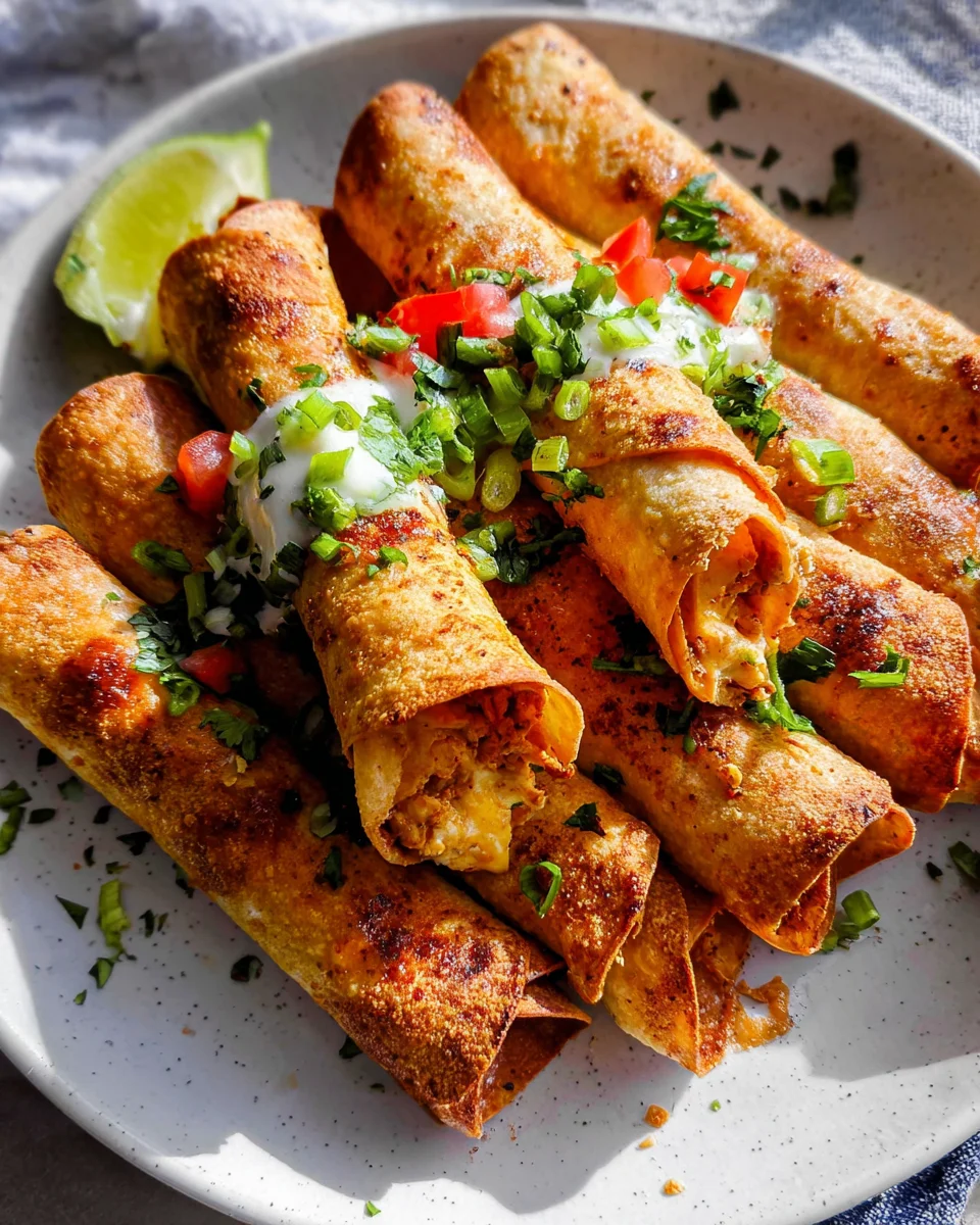 Oven Baked Chicken Taquitos Recipe 34 Oven