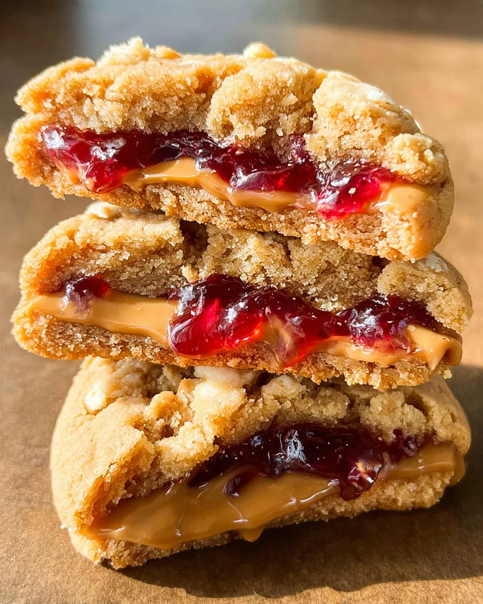 PB&J Stuffed Cookies 24 PB&J