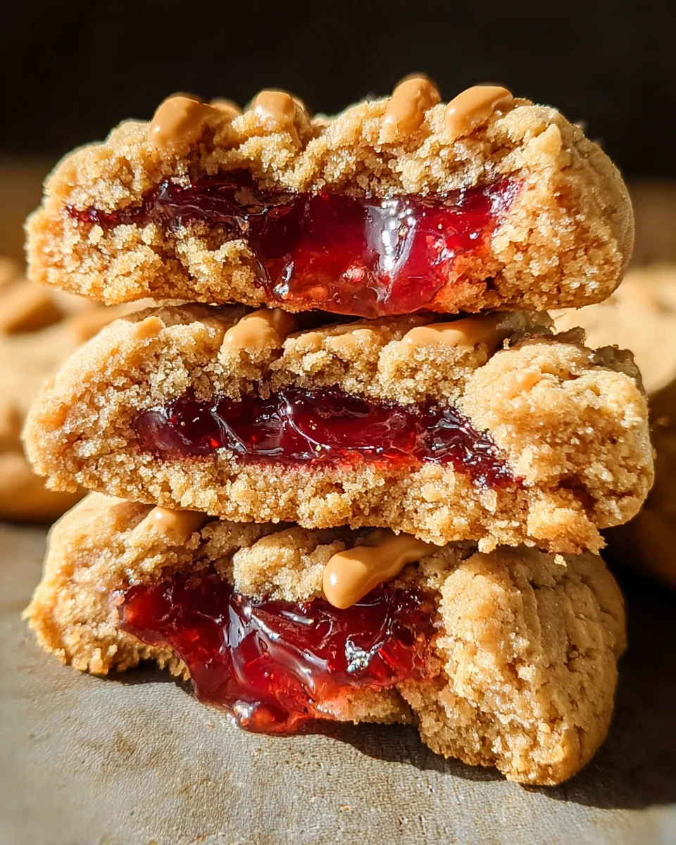 PB&J Stuffed Cookies 25 PB&J