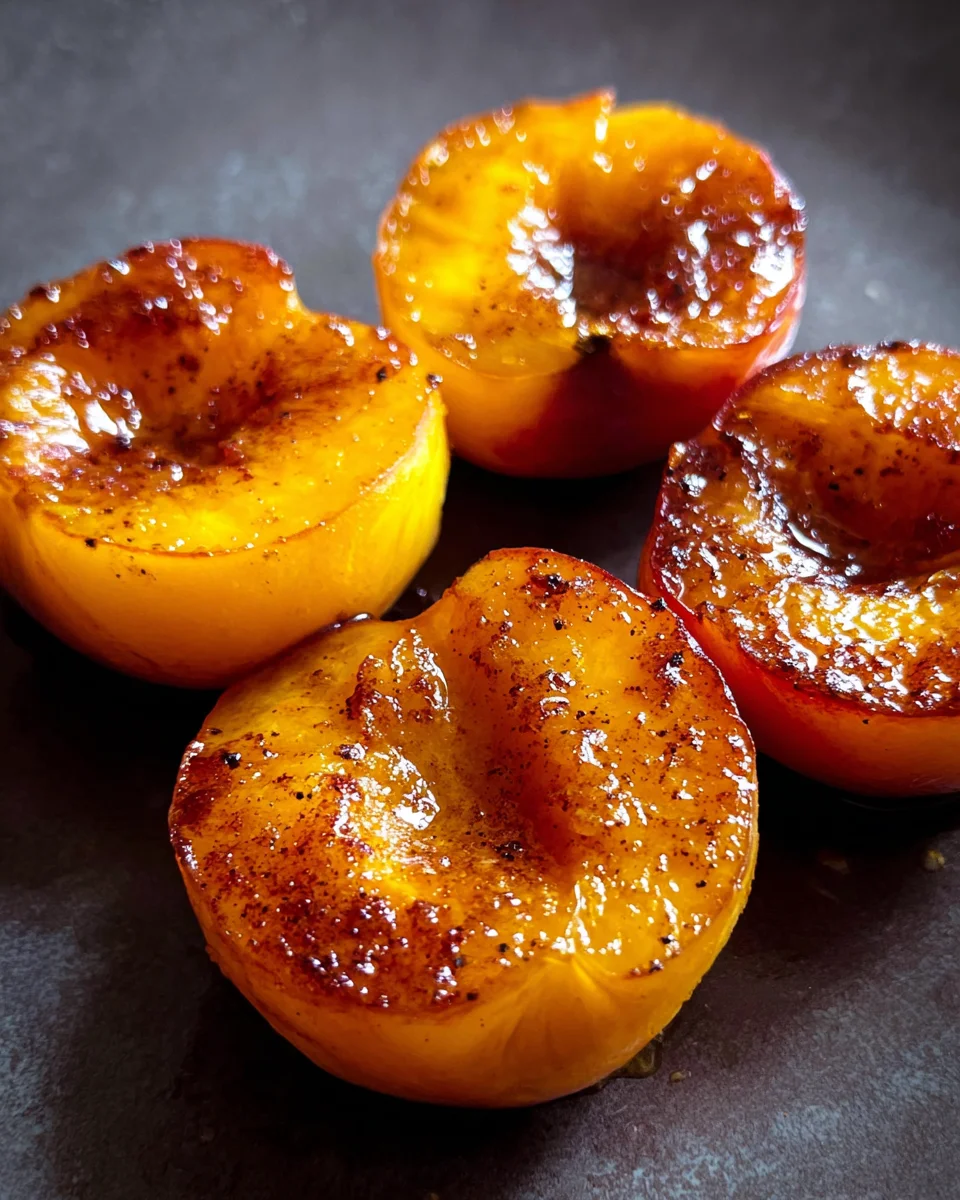 Pan Fried Peaches 17 Pan
