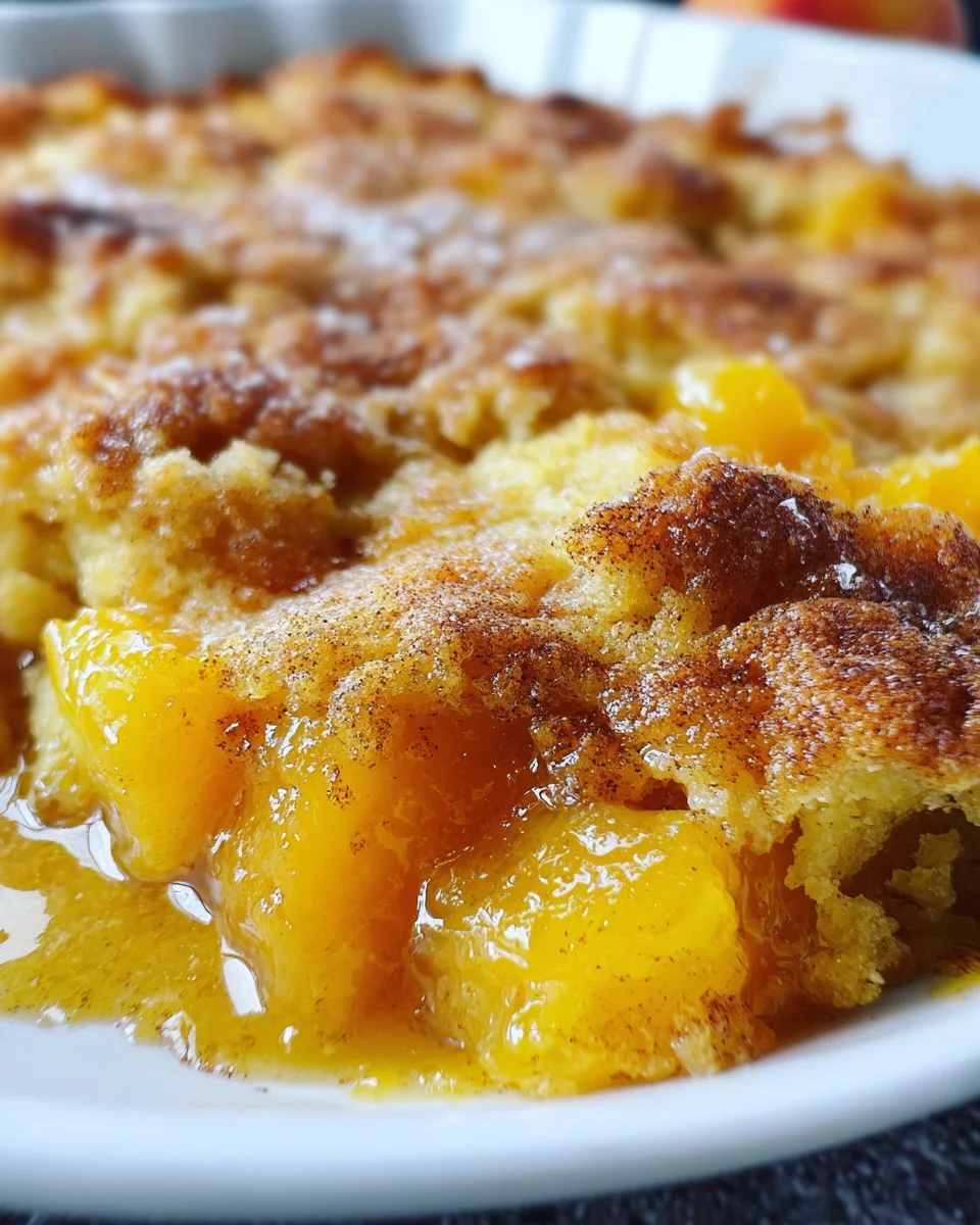 Peach Cobbler with Cake Mix 17 Peach