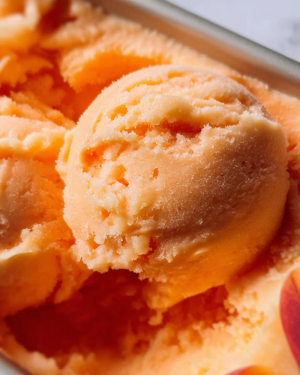 Peach Sorbet