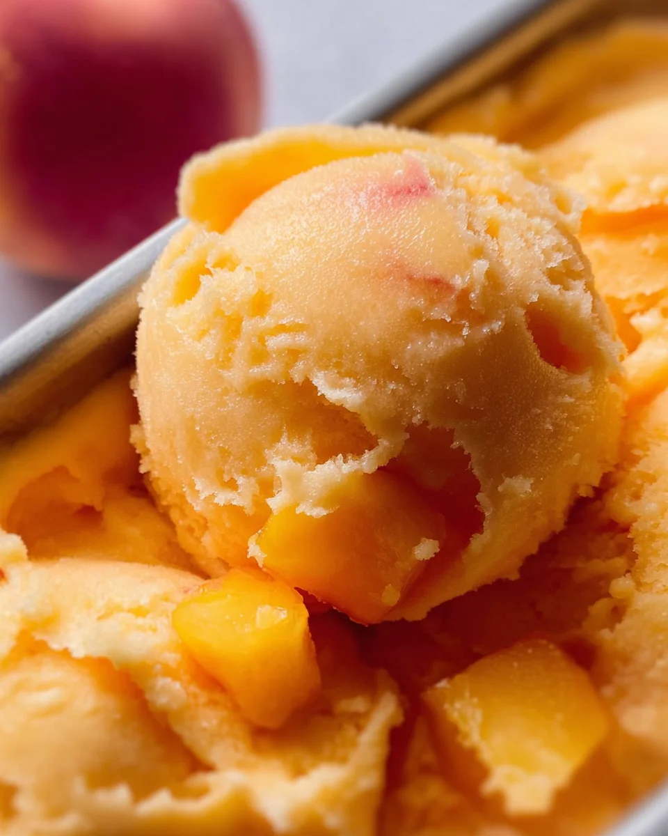 Peach Sorbet 13 Peach