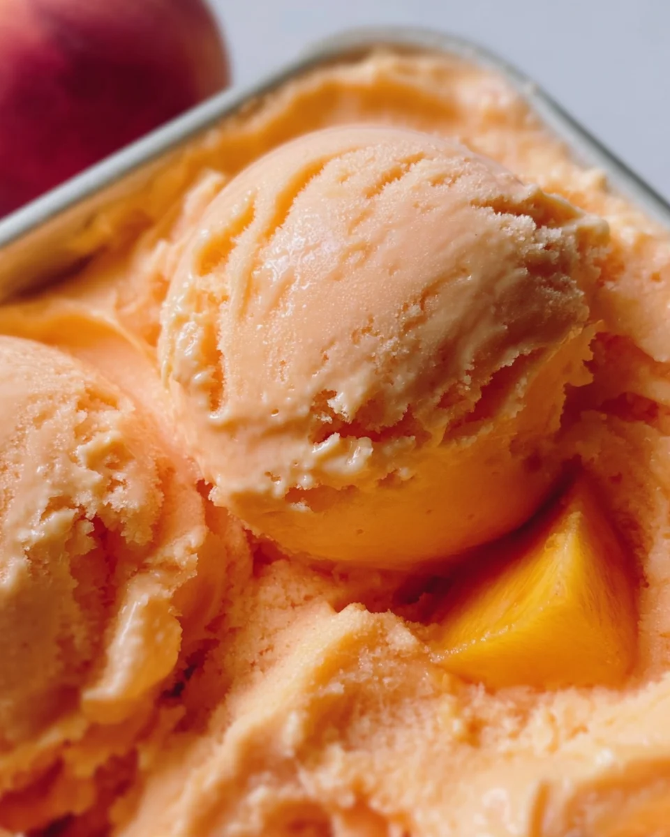 Peach Sorbet 14 Peach