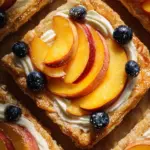 Peaches and Cream Puff Pastry Tart 20 Peaches and Cream Puff Pastry Tart