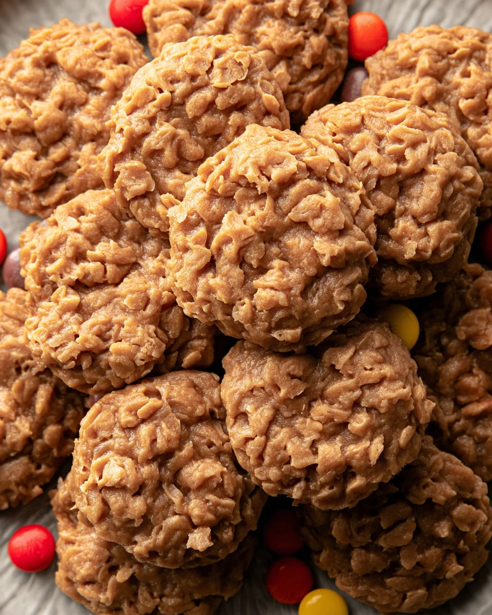Peanut Butter No Bake Cookies
