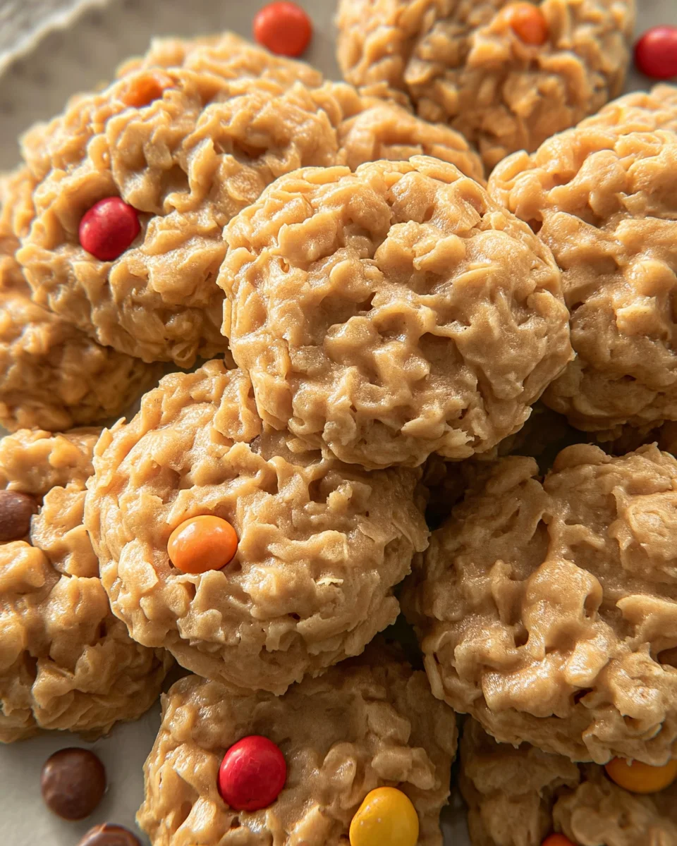 Peanut Butter No Bake Cookies 18 Peanut