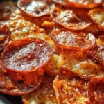 Pepperoni Cheese Crisps 15 Pepperoni Cheese Crisps