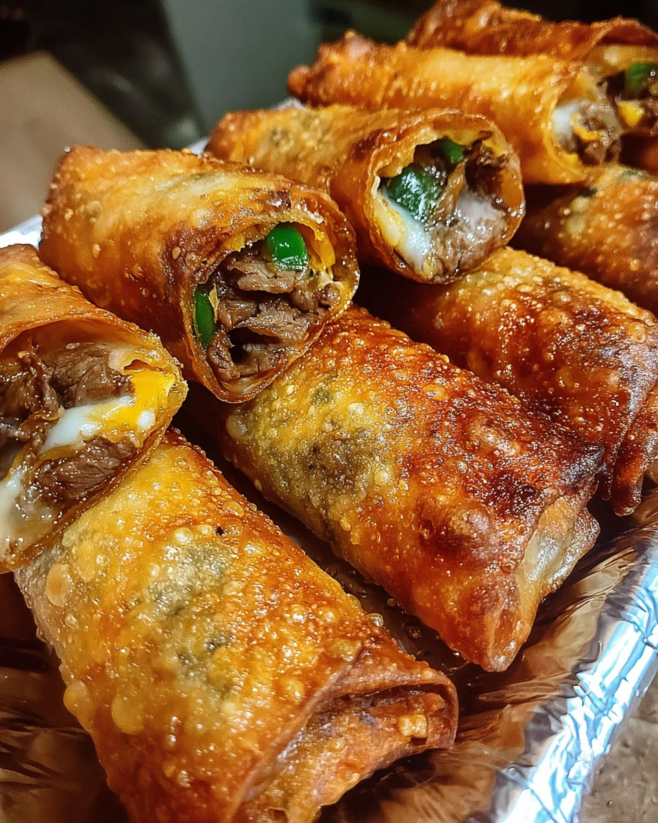 Philly Cheesesteak Egg Roll 19 Philly
