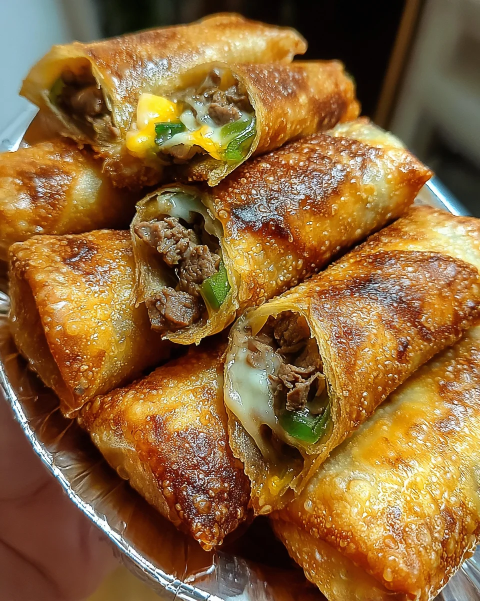 Philly Cheesesteak Egg Roll 20 Philly