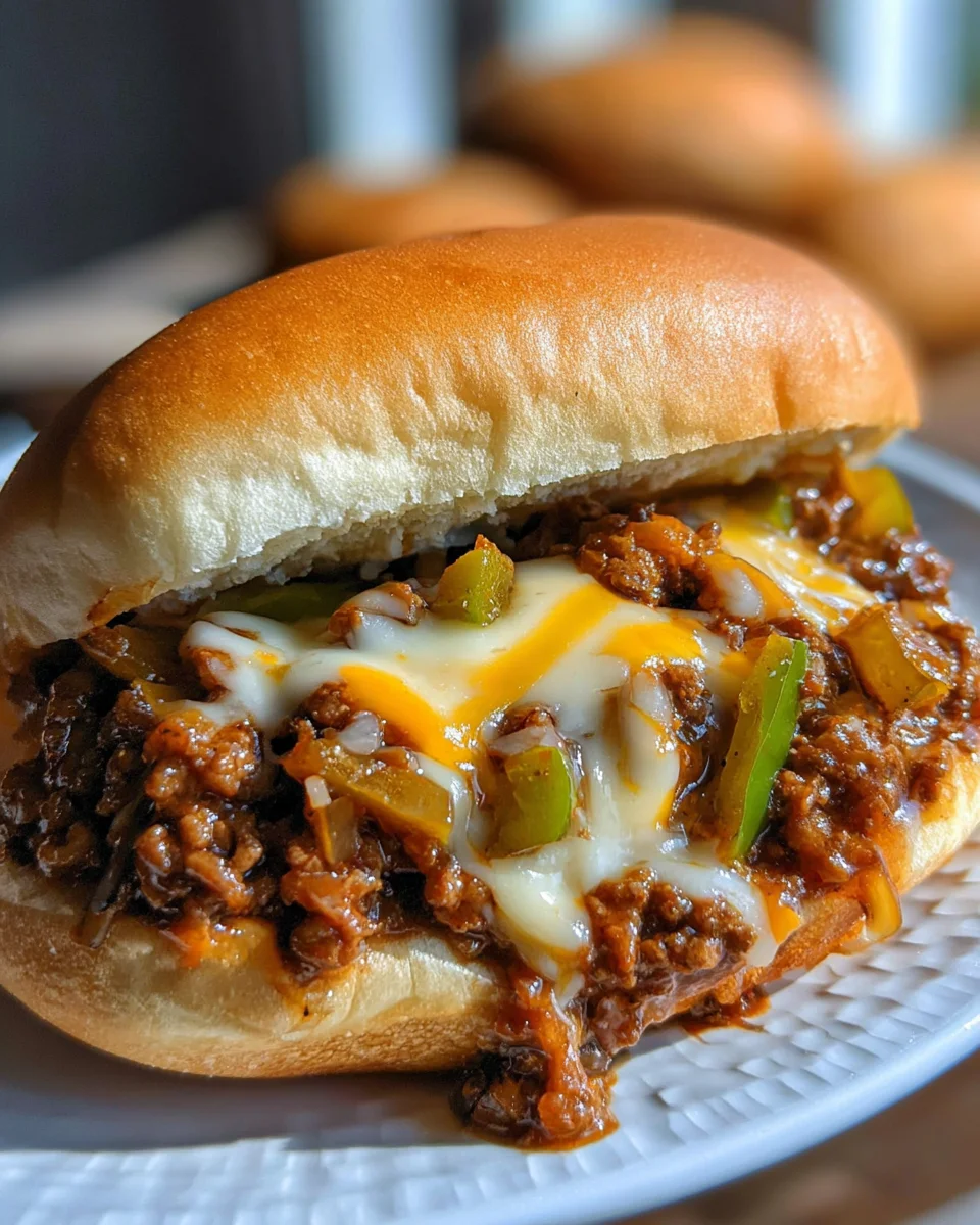 Philly Cheesesteak Sloppy Joes Recipe 24 Philly
