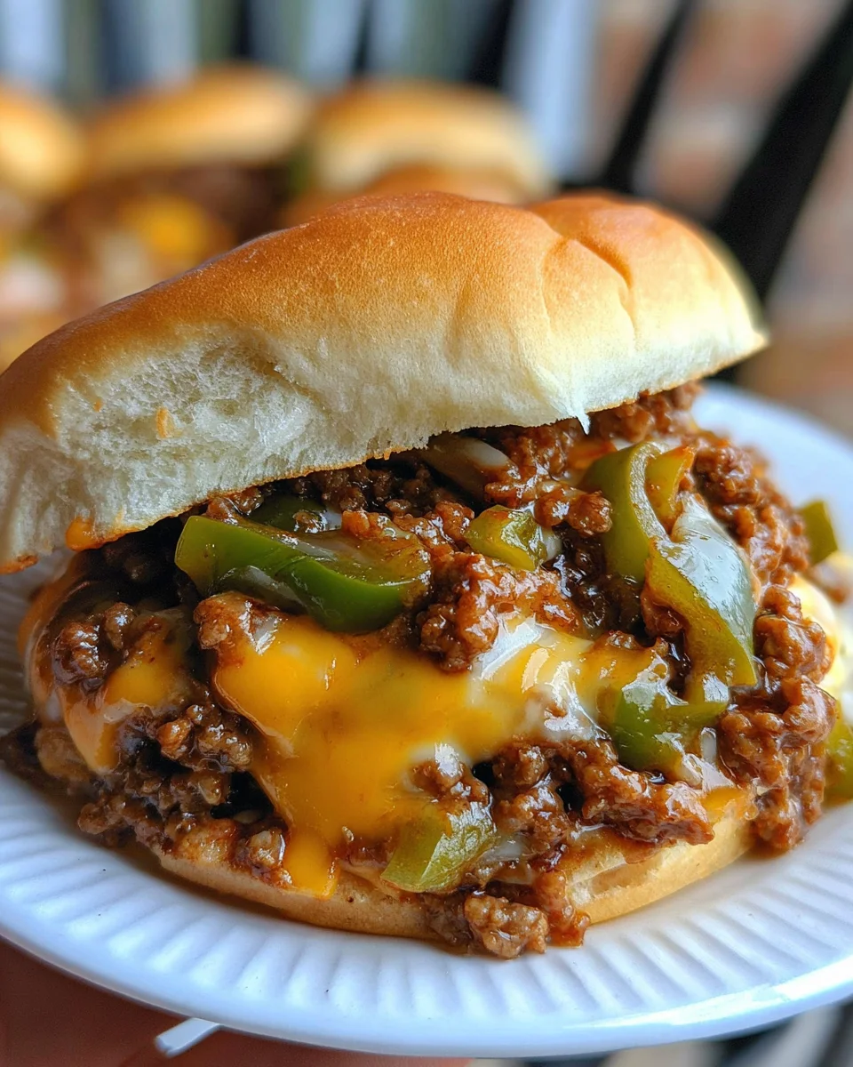 Philly Cheesesteak Sloppy Joes Recipe 25 Philly