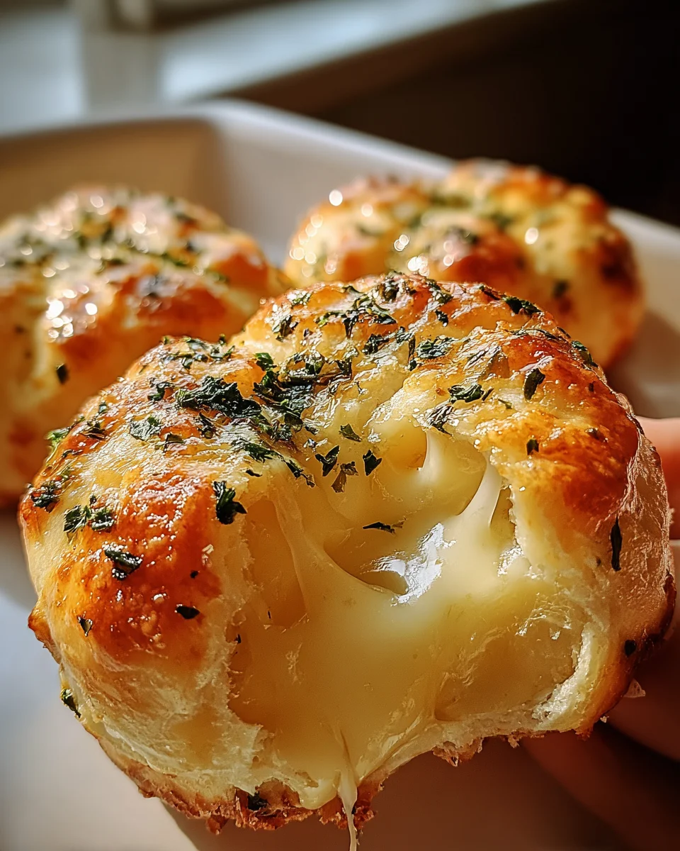 Pillsbury Biscuit Garlic Butter Cheese Bombs 20 Pillsbury