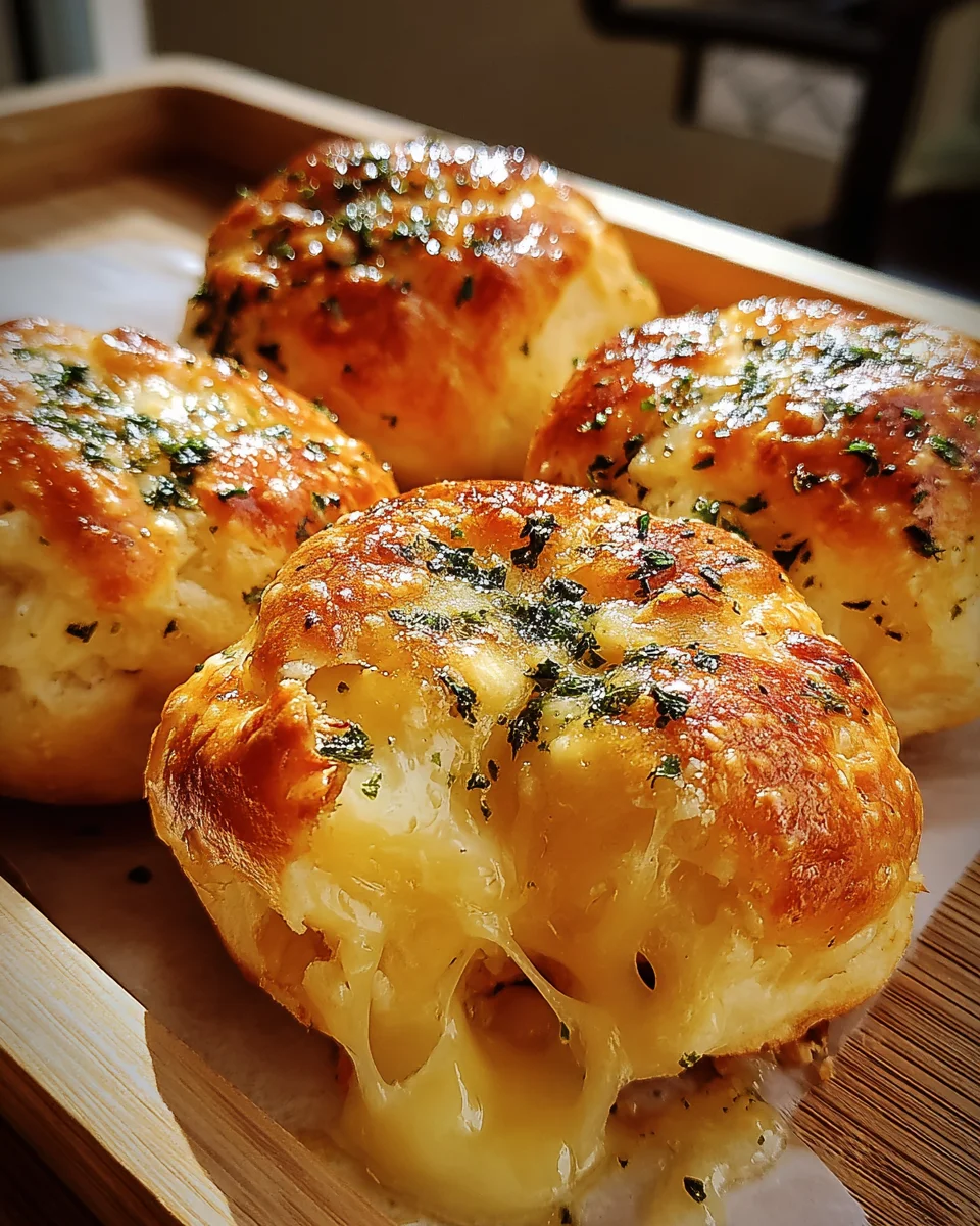 Pillsbury Biscuit Garlic Butter Cheese Bombs 21 Pillsbury