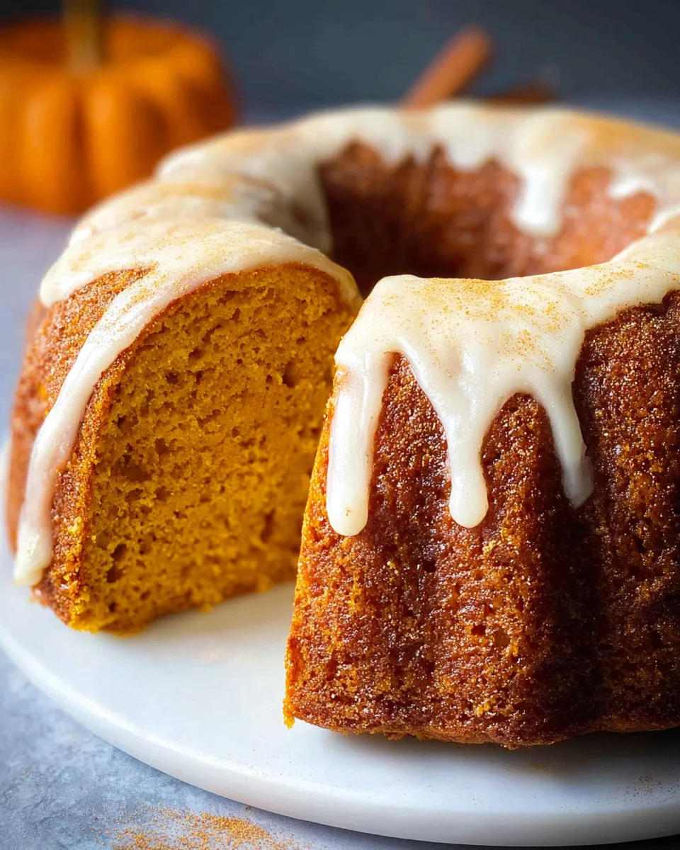 Pumpkin Bundt Cake 30 Pumpkin