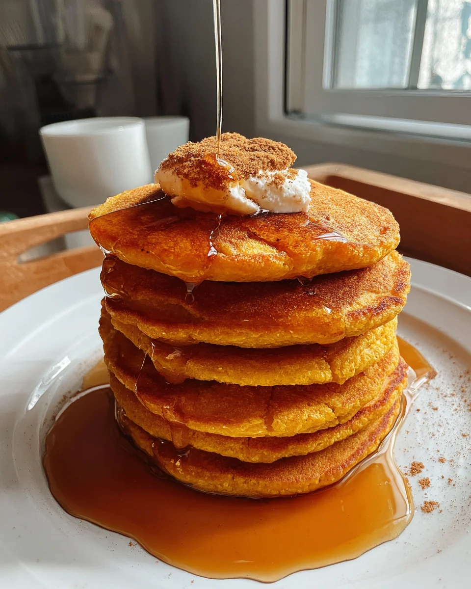 Pumpkin Cottage Cheese Pancakes 20 Pumpkin