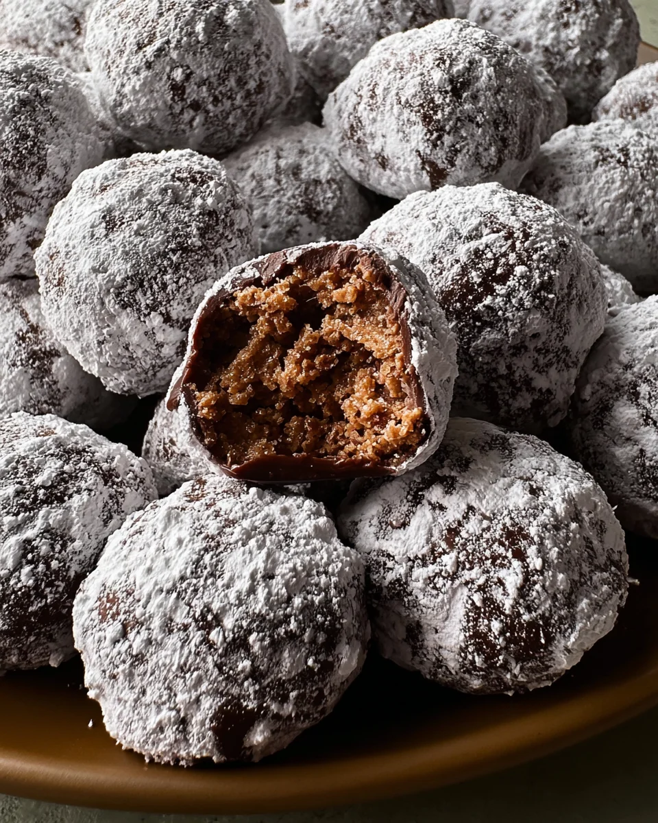 Puppy Chow Chocolate Truffles