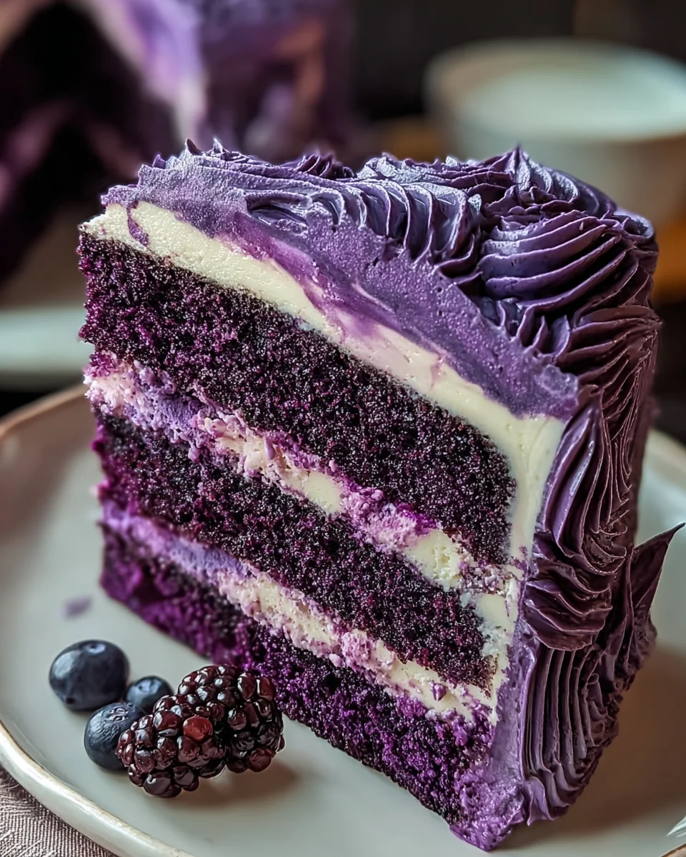 Purple Velvet Cake