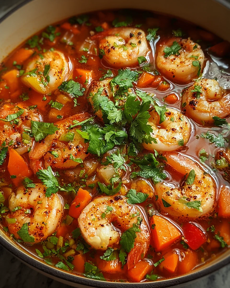 Quick and Spicy Shrimp Soup 24 Quick