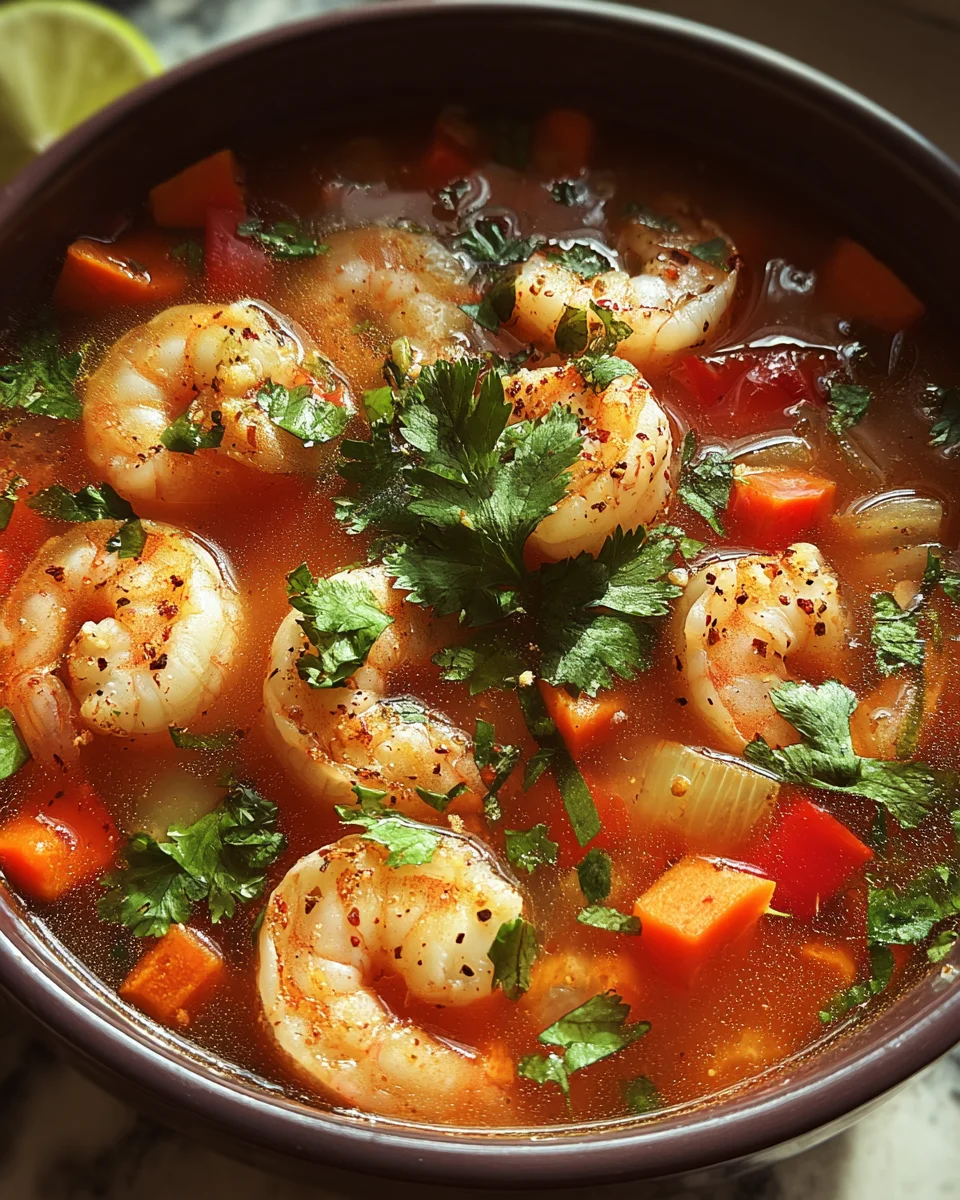 Quick and Spicy Shrimp Soup 25 Quick