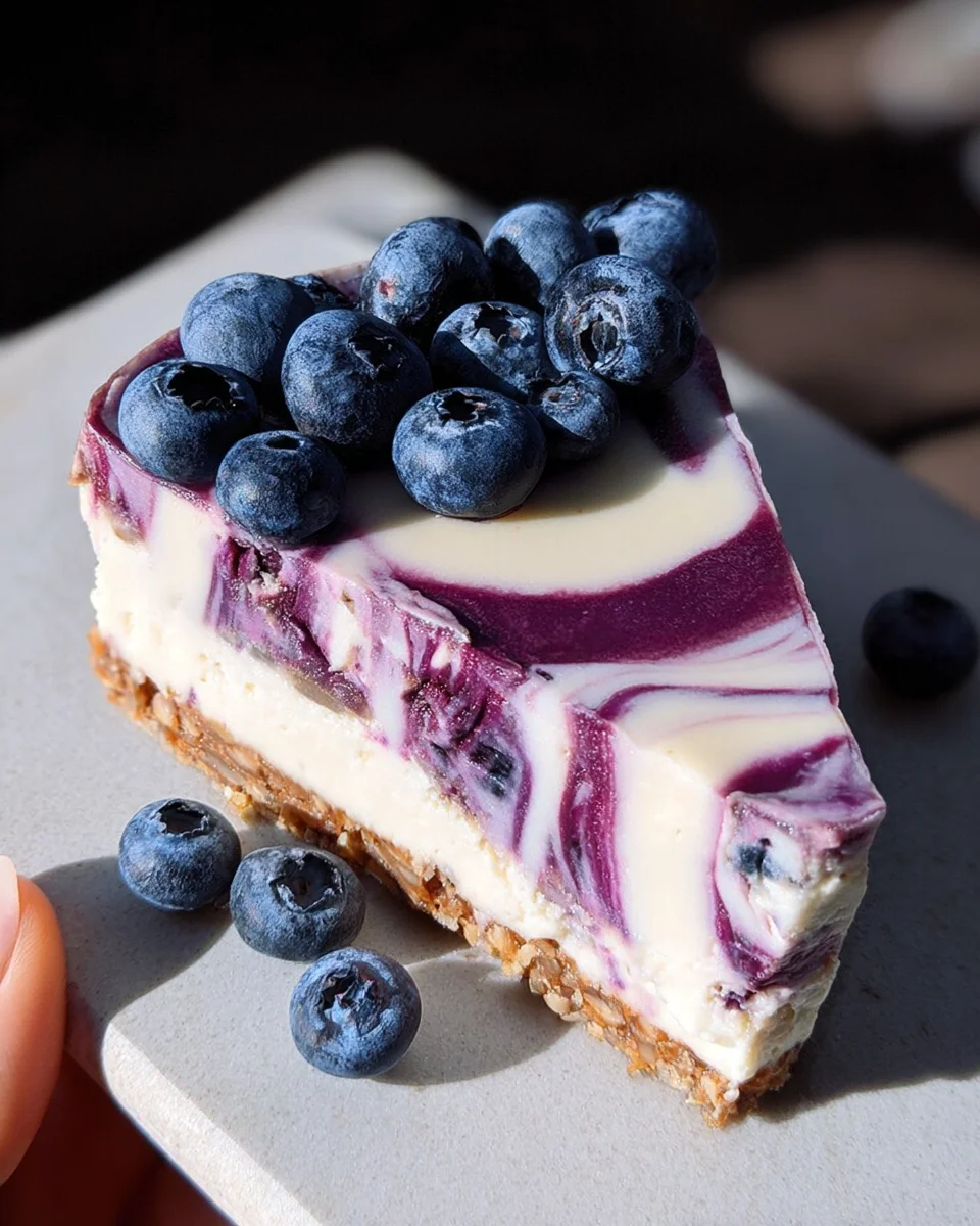 Raw Vegan Blueberry Cheesecake 21 Raw