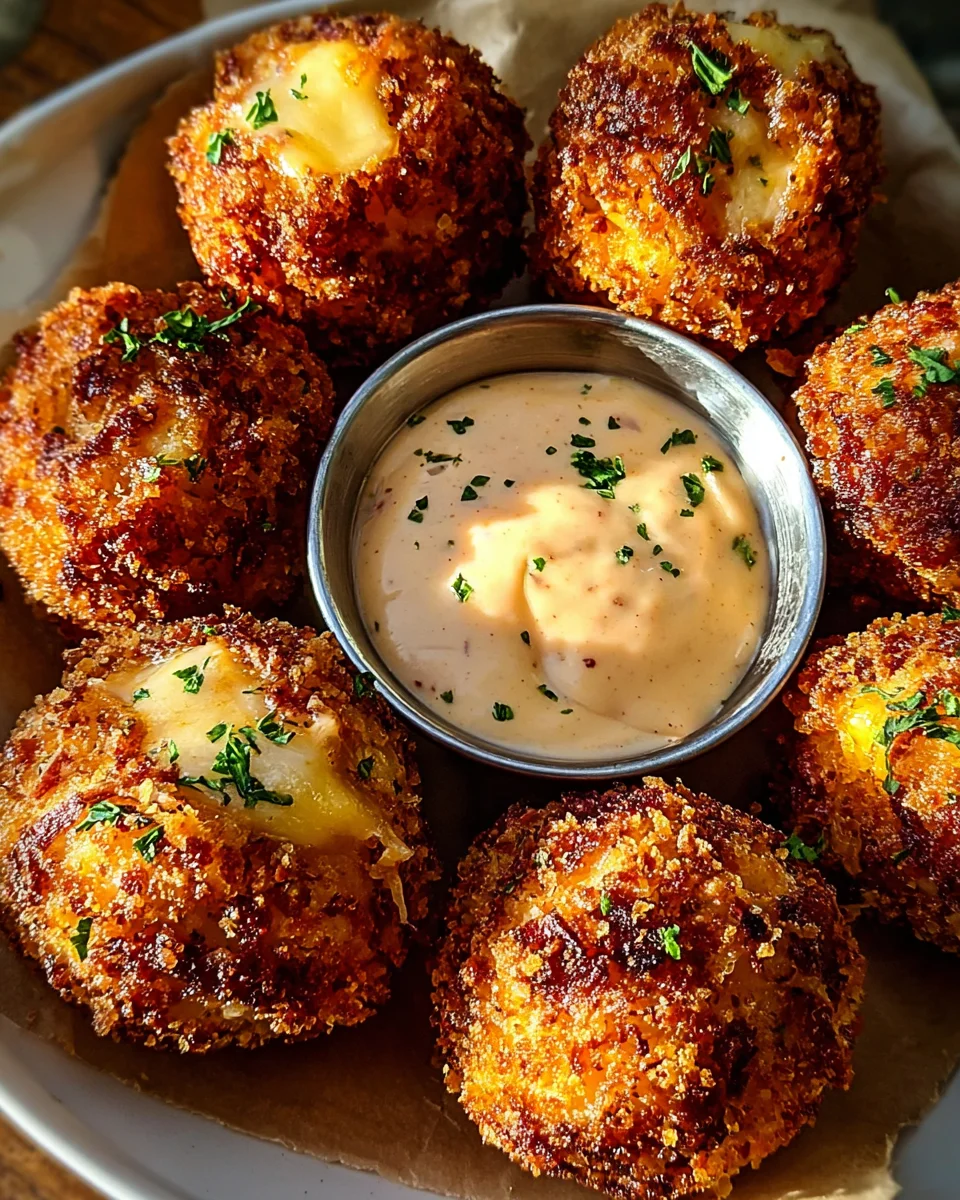Reuben Balls with Spicy Thousand Island Dipping Sauce 25 Reuben