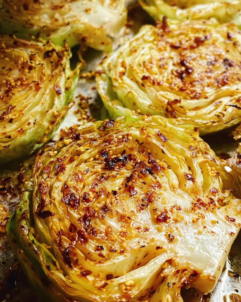 Roasted Cabbage Steaks 15 Roasted