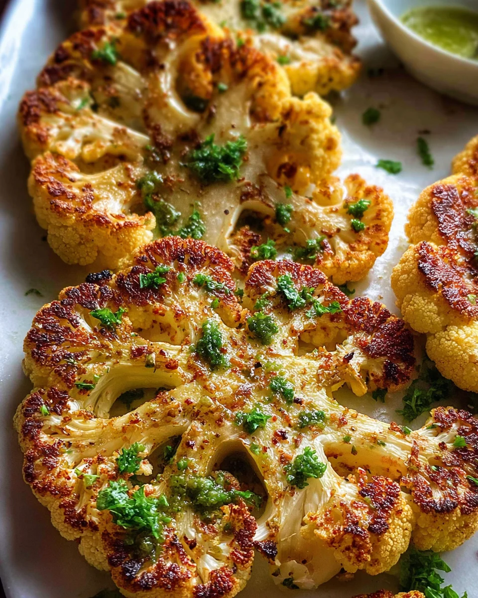 Roasted Cauliflower Steaks