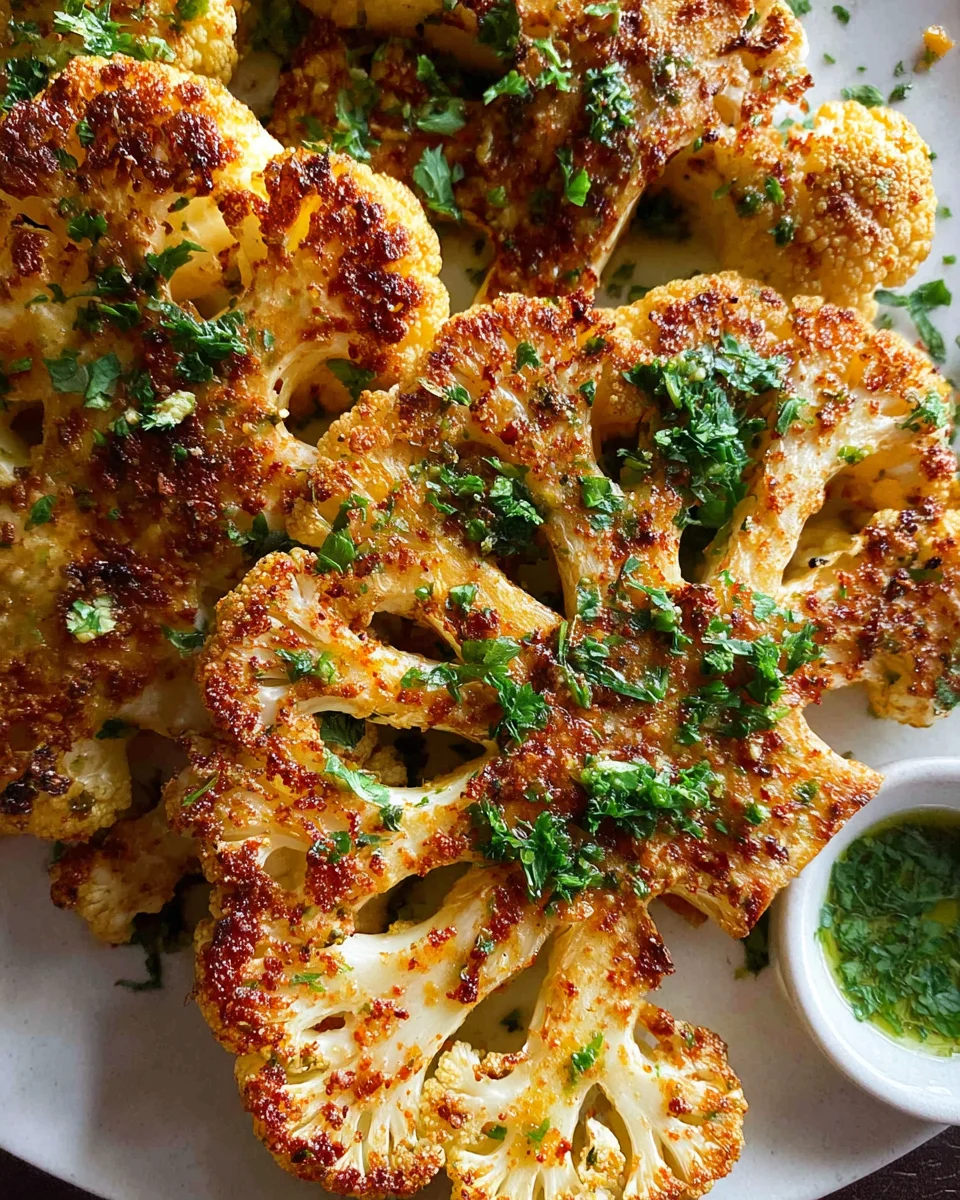 Roasted Cauliflower Steaks 18 Roasted