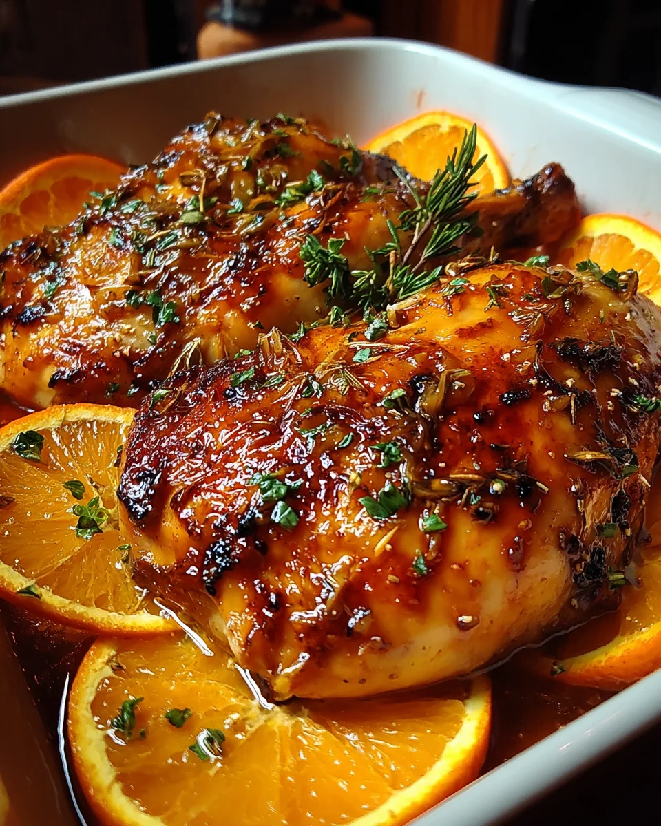 Roasted Orange Chicken 22 Roasted