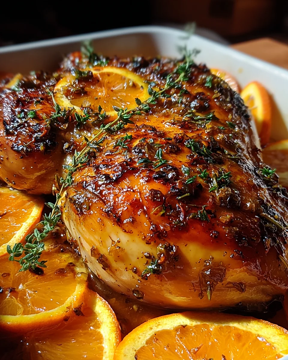 Roasted Orange Chicken 23 Roasted