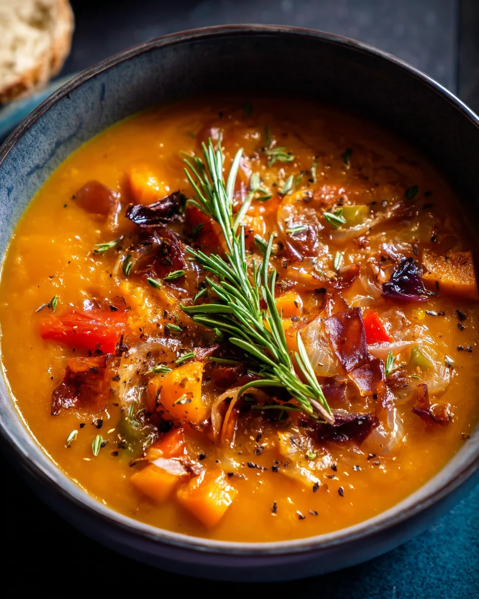 Roasted Vegetable Soup
