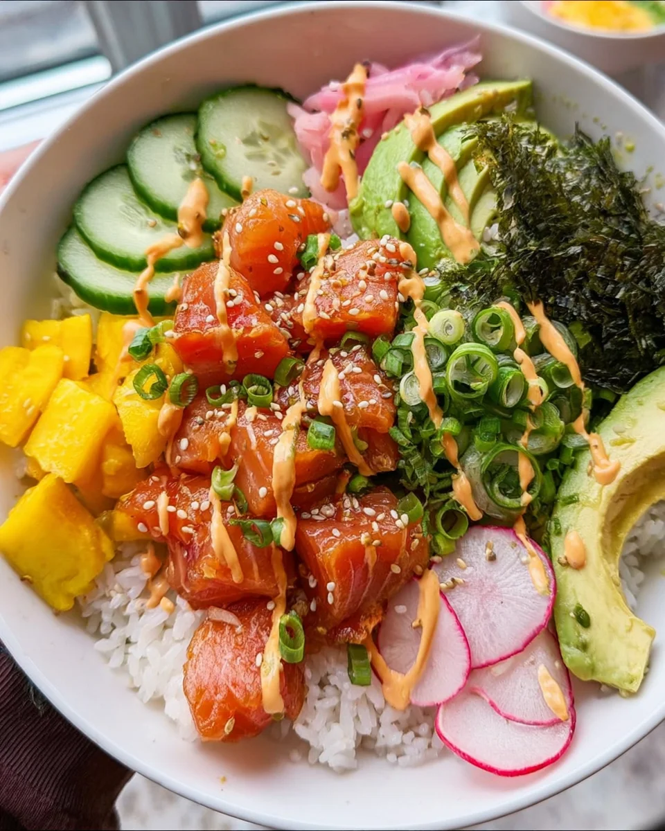 Salmon Poke Bowl 25 Salmon