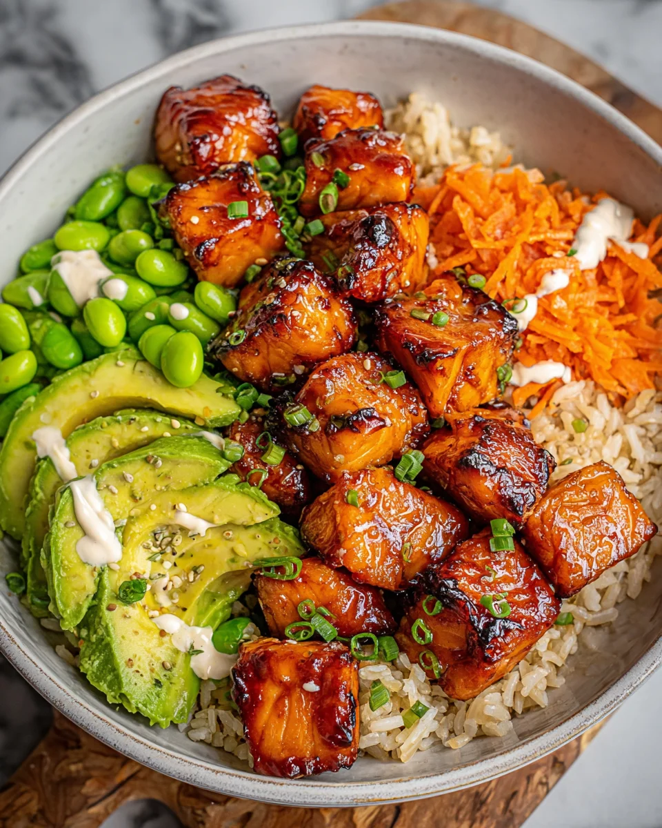 Salmon Teriyaki Bowl 24 Salmon