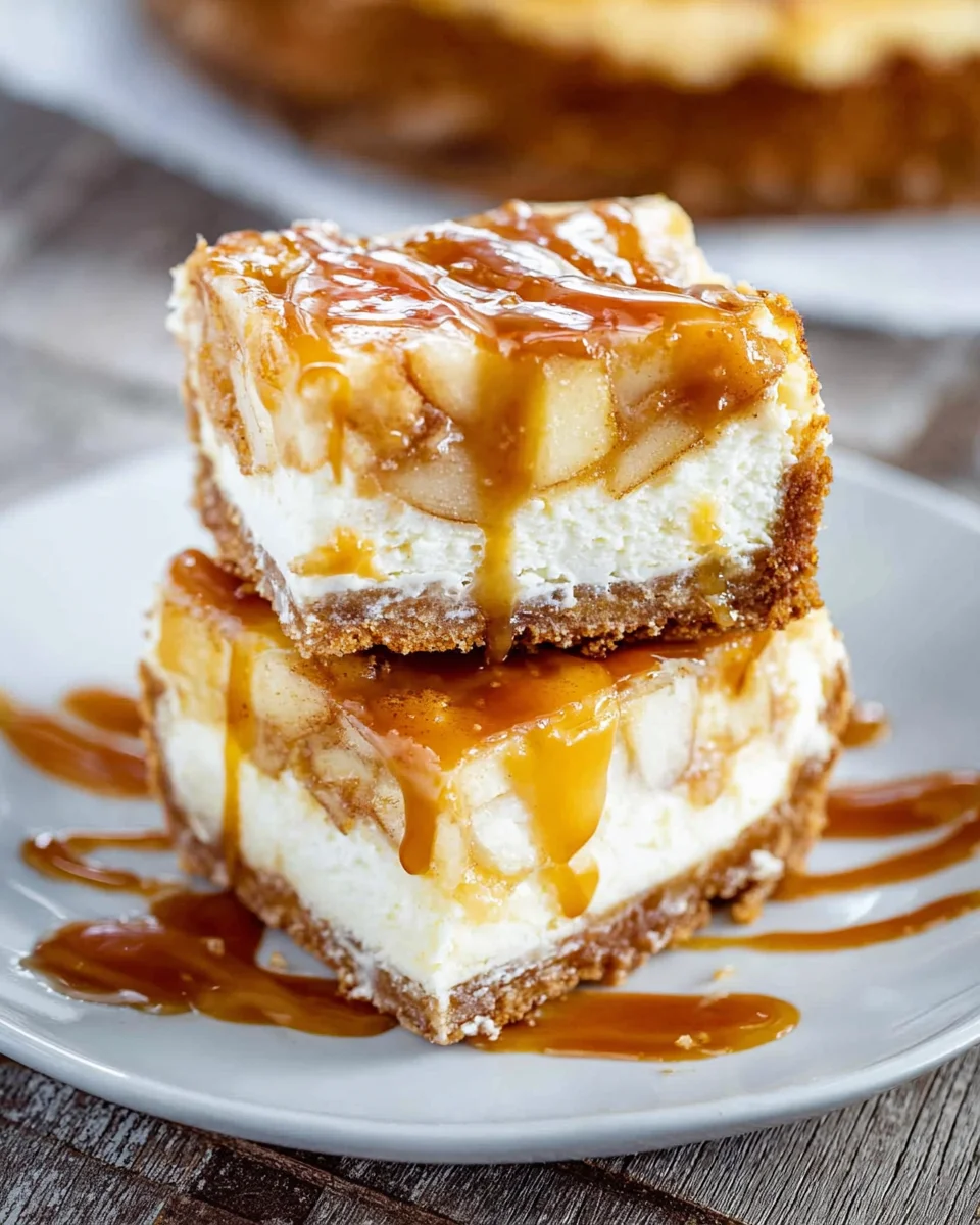 Salted Caramel Apple Pie Cheesecake