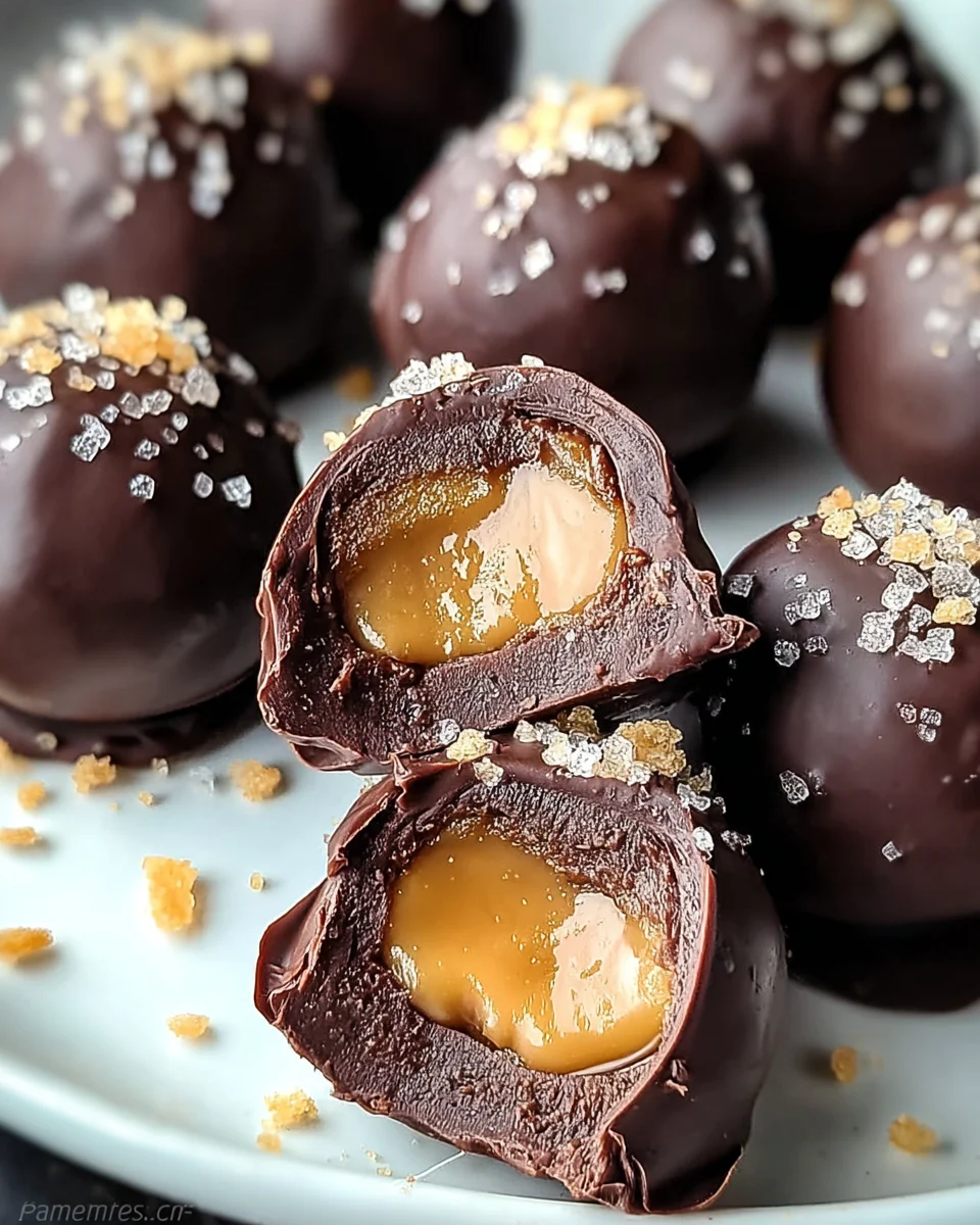 Salted Caramel Truffles
