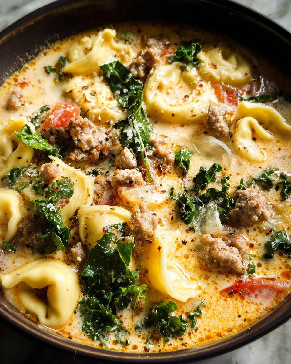 Sausage Tortellini Soup 26 Sausage
